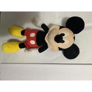 Micky Mouse Plush 13 Inch Stuffed Animal Toy Disney Store Authentic